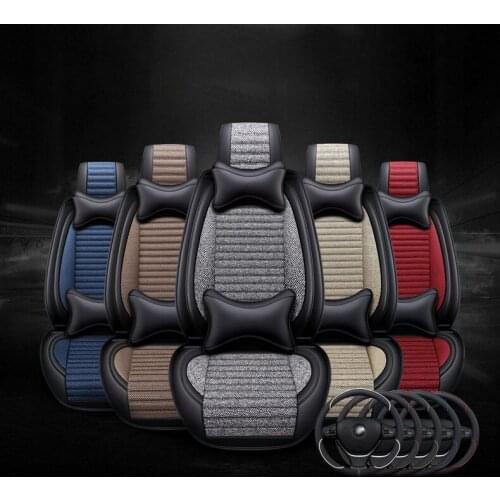 Universal car seat cover for citroen c elysee c2 c3 c4 grand picasso pallas c4l of 2010 2009 2008 2007 car accessories styling