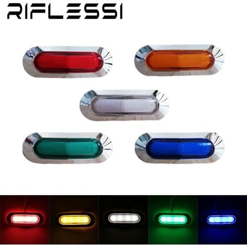 10 x 12V 24V Side Lights Truck Trailer Lighting Decorative Lamp Boat Lorry Clearance Light Turn Signal LED Lights For Auto Car