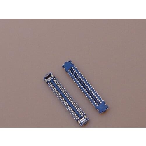 2-100X 44 pin 44pin FPC connector for iPhone 6S 4.7 inch LCD Touch Screen Flex cable Port on mainboard replacement repair