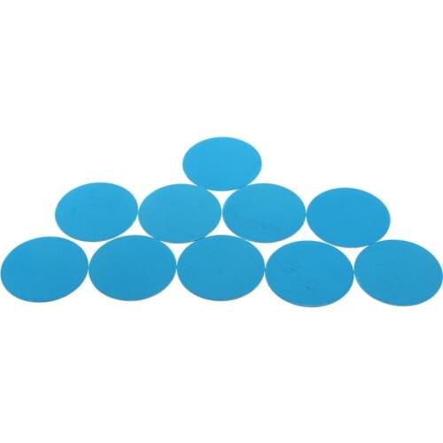 3/6/10pcs For Magnetic Car Mount Magnet Phone Holder Metal Plates Sticker Blue 30mm 40mm