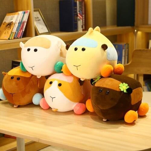 30cm PUIPUIING Mouse Plush Toy Kawaii Guinea Pig Car Japanese Cartoon Pillow Soft Stuffed Animals Stuffed Plush Toy Kids Gift