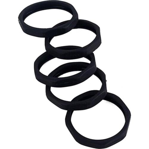 5Pcs Soft Rubber Microphone Anti-Slip Anti-drop Ring Mic Protector Accessories