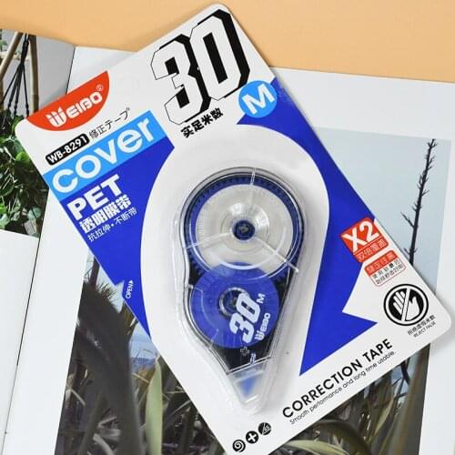 8291 White Out Correction Tape Corrector Tape School supply Office Supply Student Stationery Office Accessories Cover Tape