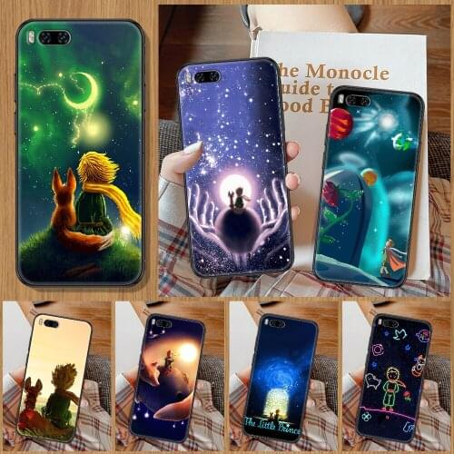 The Little Prince Cartoon Phone Case For Xiaomi Mi Note 8 9 10 11 9T 10T A3 Lite Pro Ultra black soft coque pretty cover tpu