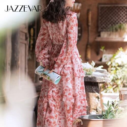 Модные платья-рубашки JAZZEVAR China At AliExpress