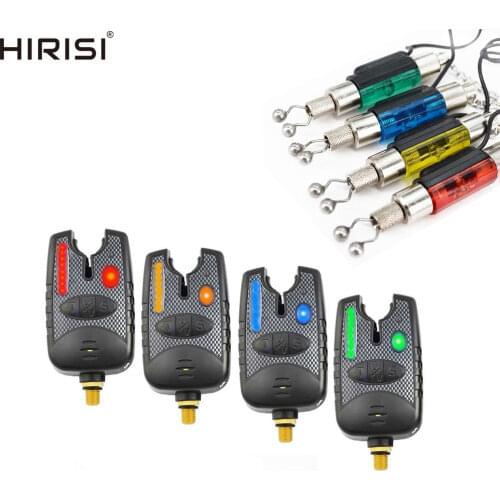 1+1 Carp fishing swinger set fishing alarm set fishing alarm indicator 4 colors