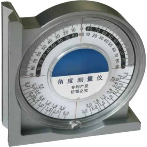 Multifunctional 0-360° Slope Inclinometer Angle Finder High Accuracy ABS Level