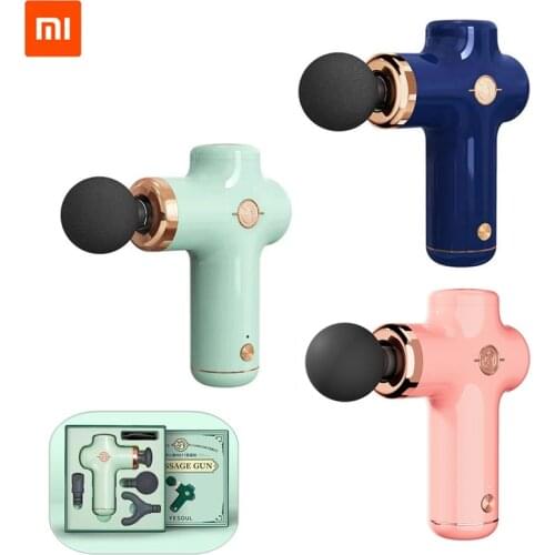 New Yesoul Wireless Fascia Gun Three-speed Adjustment Can Be Timed Mini Muscle Relaxer With Various Massage Heads