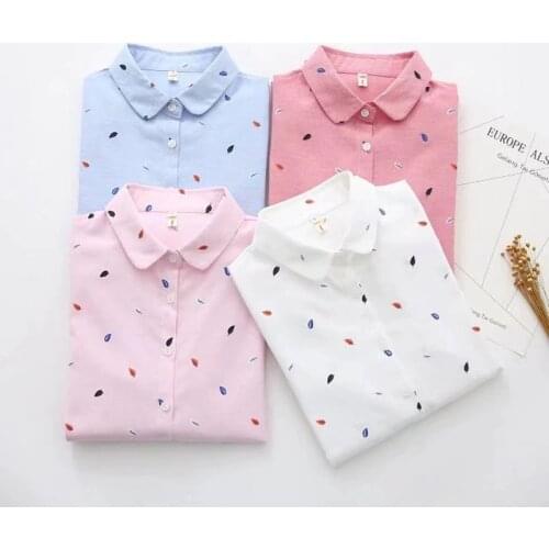 Nvyou Gou Collar Blouses