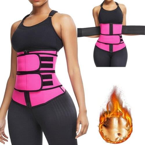 Waist Trainer Belts Shapewear Slimming Belt for Women Weight Loss Compression Trimmer Workout Tops Corset Fitness Body Wrap