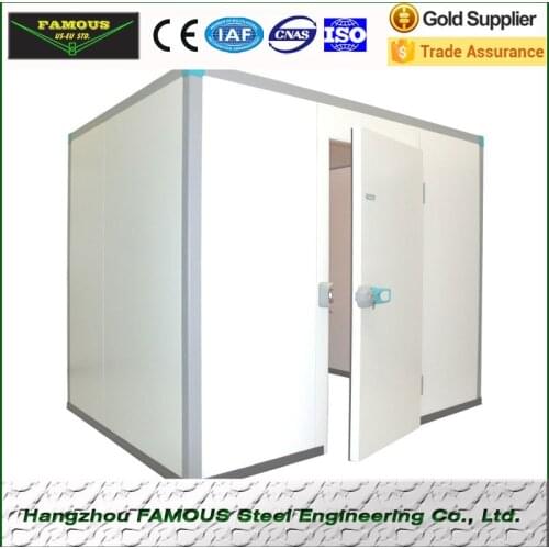 Durable multi-store cold room storage building for foods and vegetables
