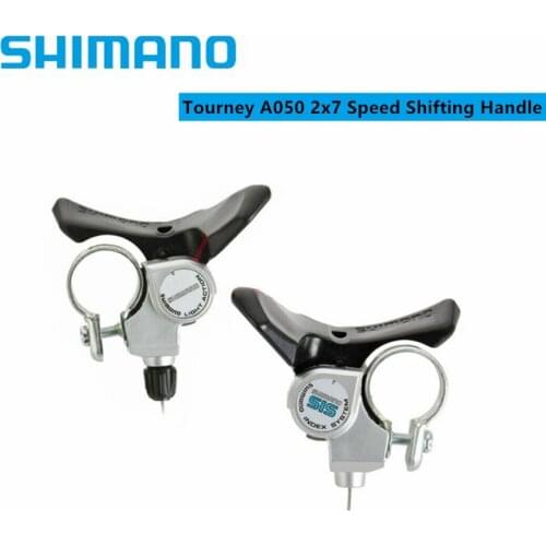 Shimano TOURNEY SL-A050 Left Right Side Shifter A050-LB A050-RA Shifting Handle 2x7 Speed Road Bike Handlebar A050