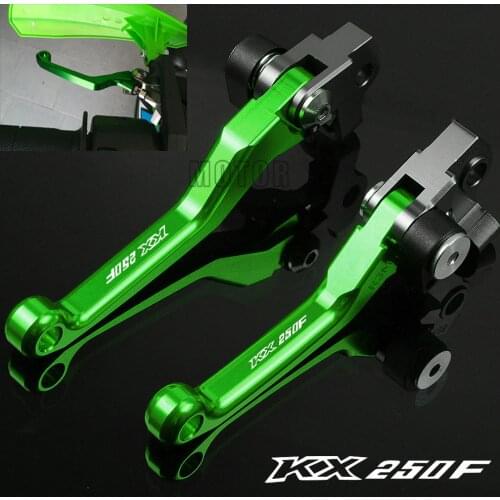 For Kawasaki KX250F 2004-2018 KX250 KX 250 F 250F CNC Motorcycle Motor Dirt Bike DirtBike Motocross Pivot Brake Clutch Levers