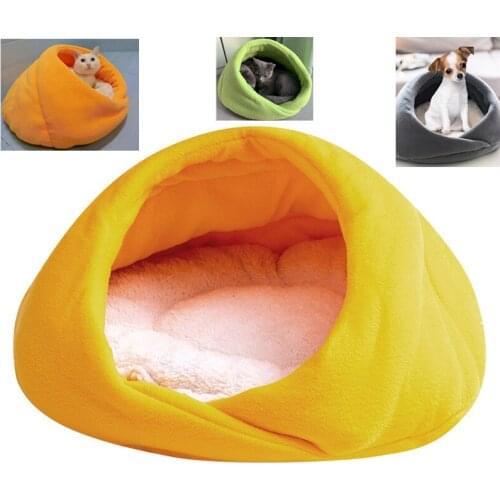 Dog Kennel Teddy Small Winter Thickened Warm Pet Cat Kennel Closed Four Seasons Universal Washable Cat Villa Dog Accessories