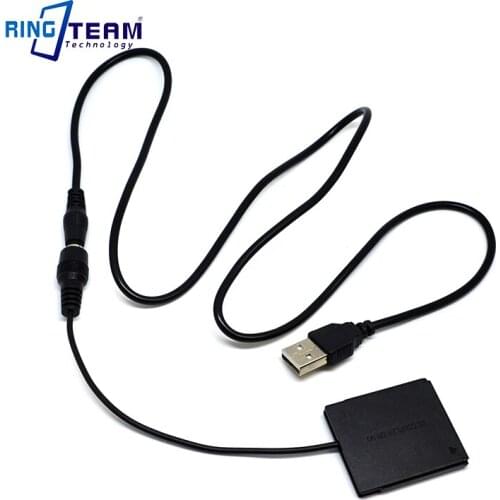 USB Power Cable + NB-11L DR-90 DR90 DC Coupler for Canon Camera PowerShot ELPH 110 HS 115 130 135 140 150 320 340 A4000 A3500 IS
