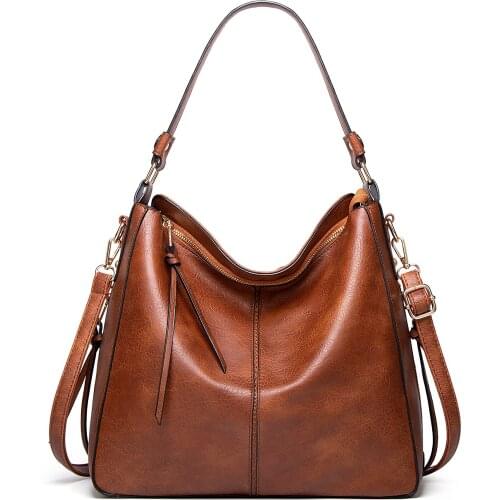 Women Bags Leather Purse Classic Simple Design Brand Handbags Girl Shoulder Bags Cross Body Messenger Bag Female Totes Handmade