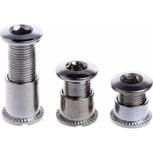 1Set Bicycle Nail Plate Dental Screws MTB Road Bike Single-Disc Disc Steel