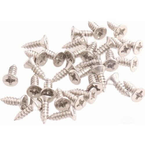 10*5mm iron silver motorcycle screw stainless steel self tapping wood screw chipboard Screw with Driving countersunk flat