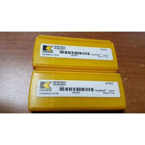 10PCS CARBIDE INSERT NG3M200LK KC5025