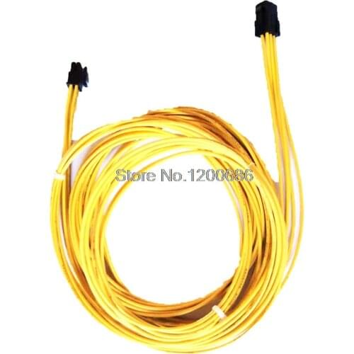2M 20AWG 43025-0600 Dual Row 3.00mm 6 Circuits 6 pin Micro-fit 3.0 female connector Micro-Fit 3.0 43025 6P extension cable