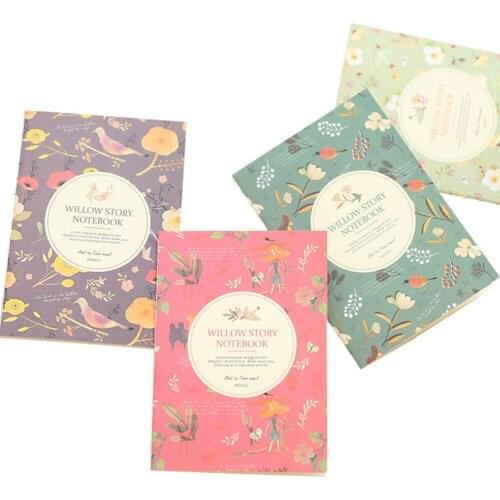 24 Pcs Mini Notebooks Diary Pocket Notepads Flower Birds Pattern Graffiti Books Promotional Gift Stationery (Mixed Pattern)
