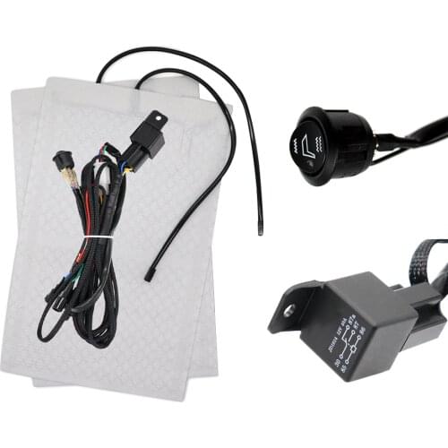 Car Covers Auto Heated Seats High/Low Temperature Settings Seat Pads Switch Seat Heater Pads Kit Car Accessories For Audi A3 8P