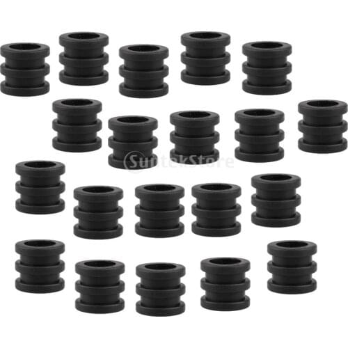 20 Pieces 16mm Foosball Table Rod Bumper Buffer for Table Soccer Football