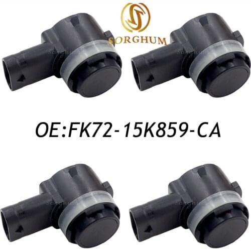 4PCS FK72-15K859-CA Front Rear PDC Parking Sensor For JLR Volvo Ford Jaguar Land Rover FK7215K859CA
