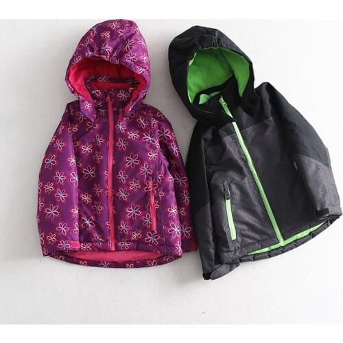 Children/kids/boys/girls autumn/winter padded jacket with warm fleece lining, kids windproof/waterproof jacket/coat, ski jacket