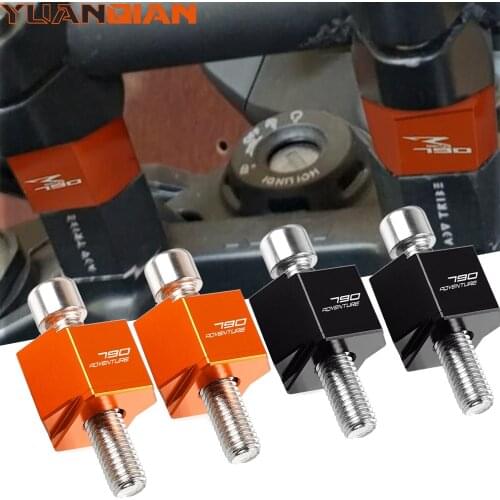 FOR 790 ADVENTURE R/S 2018 2019 2020 2021 Motorcycle Handle Bar Mount Riser CNC Billet 790 ADVENTURE ADV Handle Bar Mount Clamp