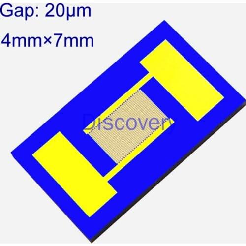 Customized Interdigital Electrode Silicon-based Microcapacitor Array High-precision Biosensor Photoelectric Detection MEMS