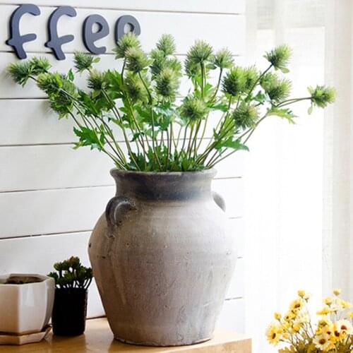 60CM 3 Forks Celery Simulation Fake Flowers Artificial Flowers Dandelion Thistle Flower Wedding Party Home Art Decoration P0.2