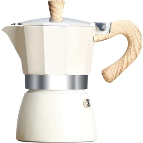 Moka Pot,Stovetop Espresso Maker Cuban Coffee Percolator Machine, Espresso Coffee Maker Brewer Percolator