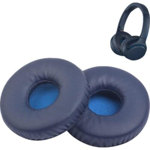 2021 New Replacement Earpads Ear pads Foam Cushions Cover Earmuffs Repair parts for sony WH-XB700 headphones 75mm