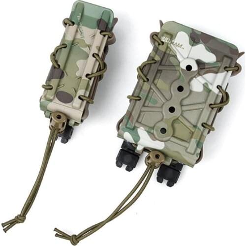 New TMC Nylon Outdoor Tactical Adjustable Single Clip Magazine Pouch Mag Set