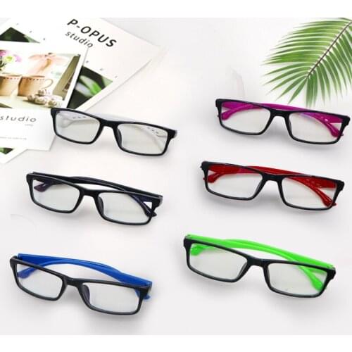 Anti Blue Rays Glasses Blue Light Radiation Blocking Glasses Men Women Computer Goggles Anti-UV UV400 Flat Mirror Eyeglasses