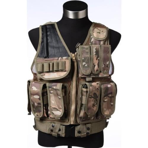 Outdoor Molle CS Combat Airsoft Holster Training Military Army Armor Police Swat Hunting Vest Tactical Vest Plate Carrier
