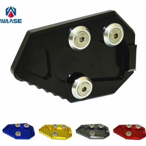 Waase For Honda CB1000R CB 1000 R 2008 2009 2010 2011 2012 2013 2014 2015 Kickstand Foot Side Stand Extension Pad Support Plate