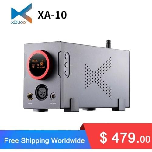 XDUOO XA-10 AK4493*2 MQA Bluetooth Balanced DAC & Headphone Amplifier XA10 DSD512 PCM32bit/768KHZ