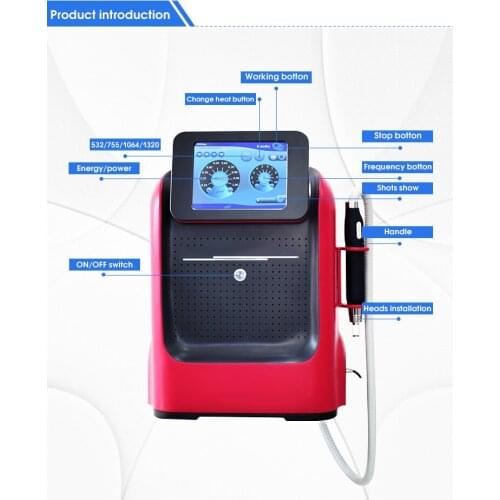 2021 best tattoo removal laser Q Switched nd yag laser for tattoo removal machine ndyag laser tattoo remover for high-end salon