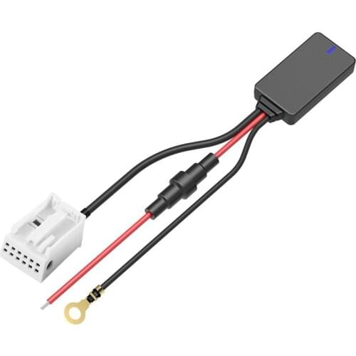 Chelink 12pin Car Bluetooth Aux Cable Adapter For RCD210 RCD310 RCD510 RNS310 RNS315 RNS510 RNS810