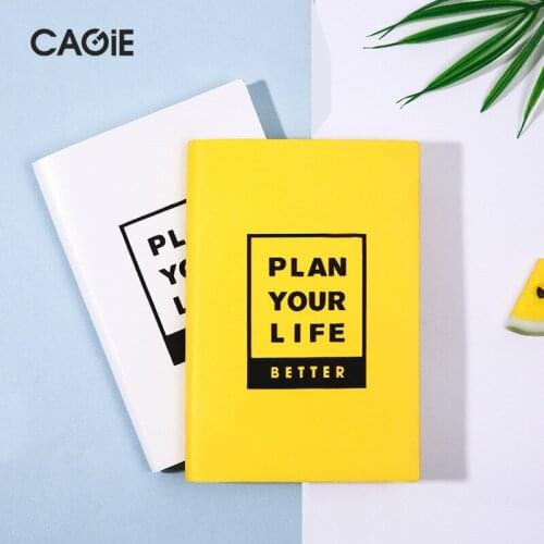 A5 Notebook Literature and Art Student Record Planner Book Simple Style Notepad Creative Office Diary Book D50