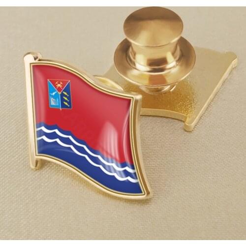 Coat of arms of Magadan Oblast Lapel Pins/Broochs/Badges