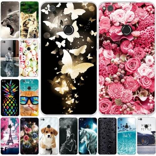 Case For Huawei Honor 8 Lite Case Silicon Coque for Huawei P9 Lite 2017 Case Cover TPU Funda for Huawei P8 Lite 2017 Case Capa