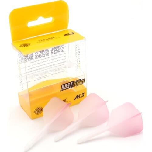 CUESOUL Integrated Dart Shaft and Flights Graduated Color-Big Wing Shape