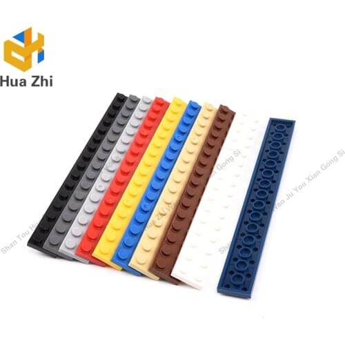 "Building Blocks Parts 4282 8PCS Plate 2 x 16 LEGOING MOCS Education"