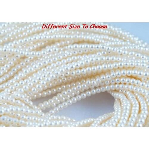 DIY Imitation Acrylic chr53ze white 3mm 4mm 5mm 6mm 8mm 10mm 12mm 14mm 16mm 18mm 20mm ABS Round Pearl beads resin