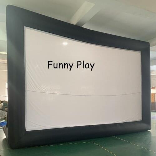 Household inflatable movie screen outdoor inflatable cinema projection Party time large profesional inflatable car movie screen