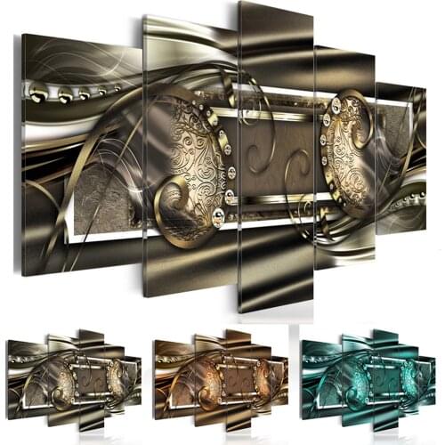 HUACAN 5D 5pcs/set Flowers Diamond Painting Full Drill Square Diamond Art Embroidery Multi-picture Home Decor