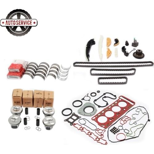 New 06K 103 383 K EA888 Engine Gasket Piston Bearing Shell Timing Chain Kit For Audi A1 A4 A5 Q3 Q7 VW Jetta Passat 06H107065DD